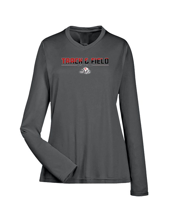Crestview HS Track & Field Cut - Womens Performance Longsleeve