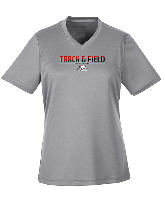 Crestview HS Track & Field Cut - Womens Performance Shirt