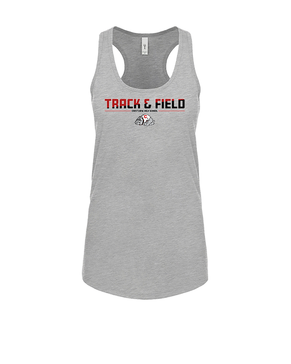 Crestview HS Track & Field Cut - Womens Tank Top