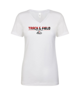 Crestview HS Track & Field Cut - Womens Vneck