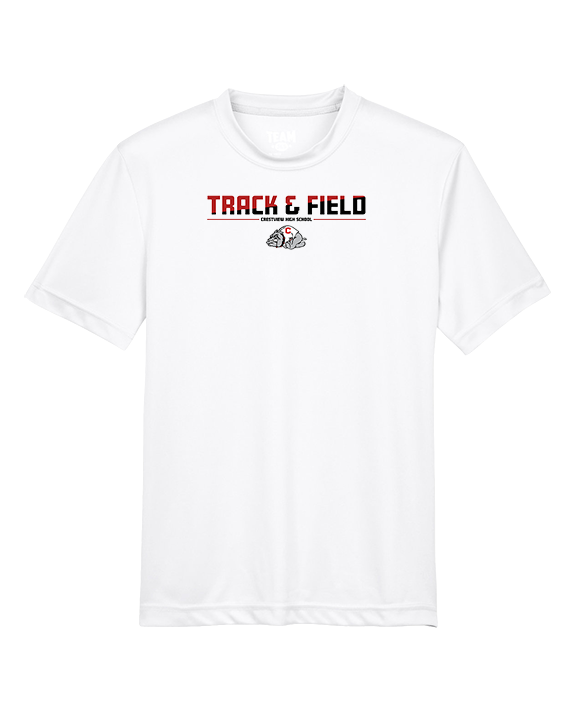 Crestview HS Track & Field Cut - Youth Performance Shirt