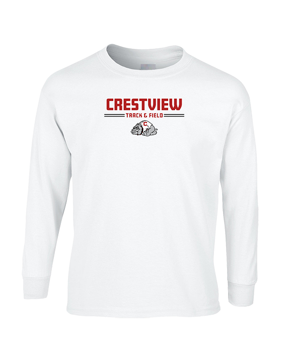 Crestview HS Track & Field Keen - Cotton Longsleeve