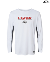 Crestview HS Track & Field Keen - Mens Oakley Longsleeve