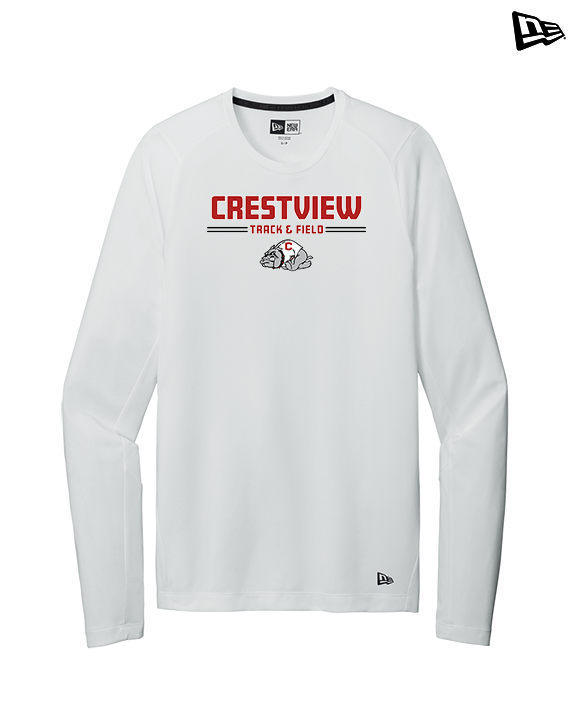 Crestview HS Track & Field Keen - New Era Performance Long Sleeve