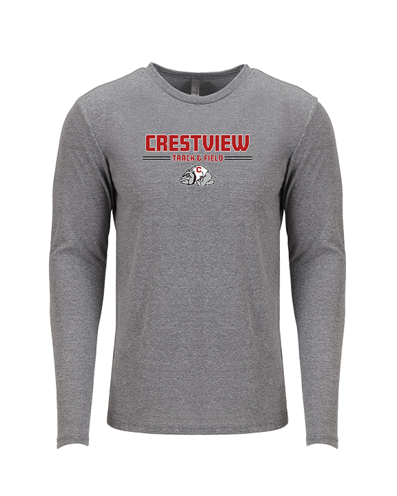Crestview HS Track & Field Keen - Tri-Blend Long Sleeve