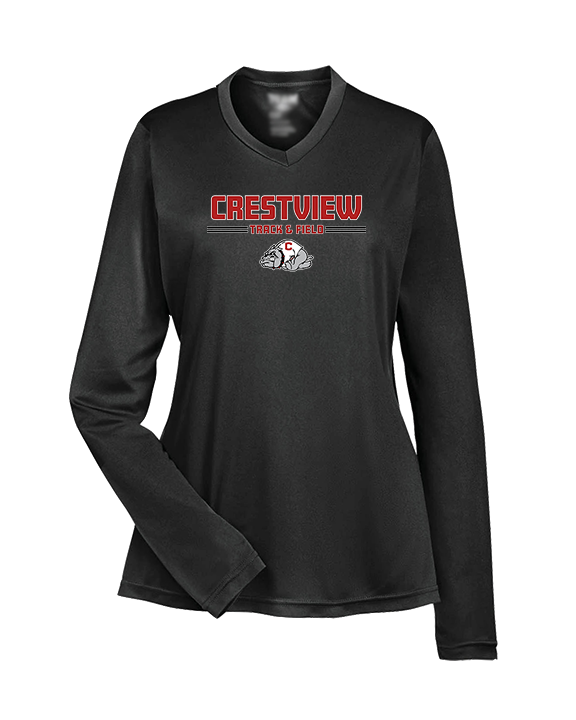 Crestview HS Track & Field Keen - Womens Performance Longsleeve