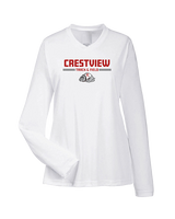 Crestview HS Track & Field Keen - Womens Performance Longsleeve