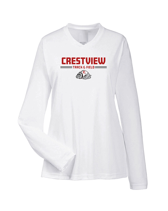 Crestview HS Track & Field Keen - Womens Performance Longsleeve