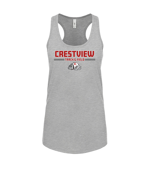 Crestview HS Track & Field Keen - Womens Tank Top