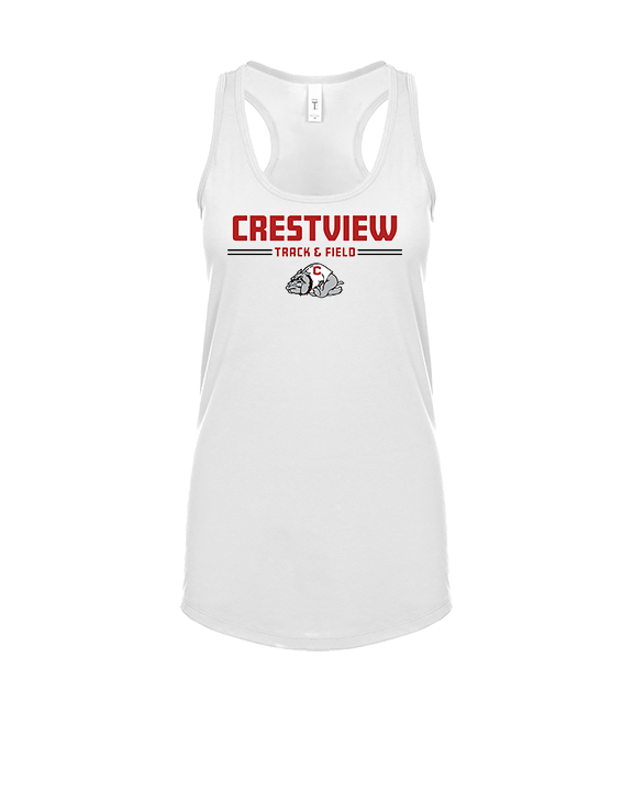 Crestview HS Track & Field Keen - Womens Tank Top