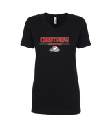 Crestview HS Track & Field Keen - Womens Vneck
