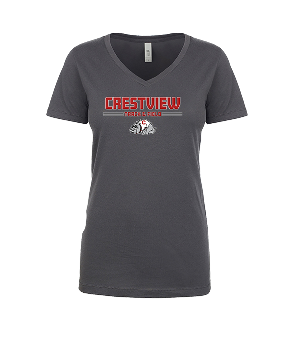 Crestview HS Track & Field Keen - Womens Vneck