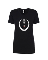 Crestwood HS Full Football - Women’s V-Neck