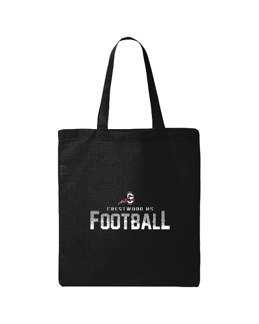 Crestwood HS Football Logo - Tote Bag