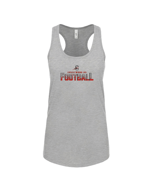 Crestwood HS Football Logo - Women’s Tank Top