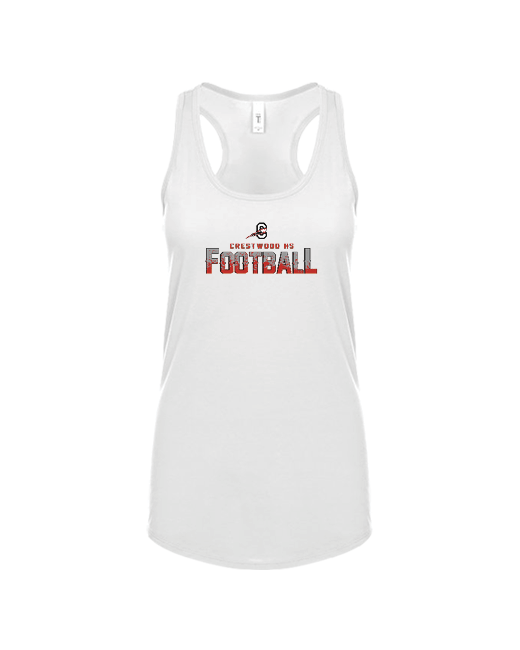 Crestwood HS Football Logo - Women’s Tank Top