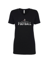 Crestwood HS Football Logo - Women’s V-Neck