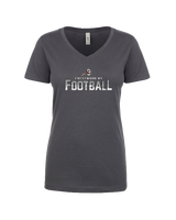 Crestwood HS Football Logo - Women’s V-Neck