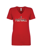 Crestwood HS Football Logo - Women’s V-Neck