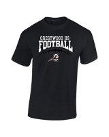 Crestwood HS School Football - Cotton T-Shirt