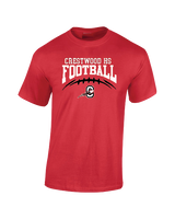 Crestwood HS School Football - Cotton T-Shirt