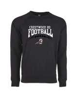 Crestwood HS School Football - Crewneck Sweatshirt