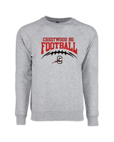 Crestwood HS School Football - Crewneck Sweatshirt