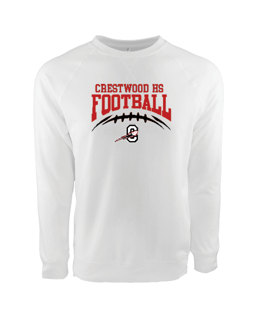 Crestwood HS School Football - Crewneck Sweatshirt
