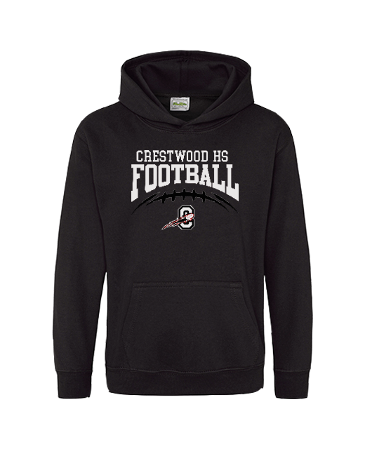 Crestwood HS School Football - Cotton Hoodie
