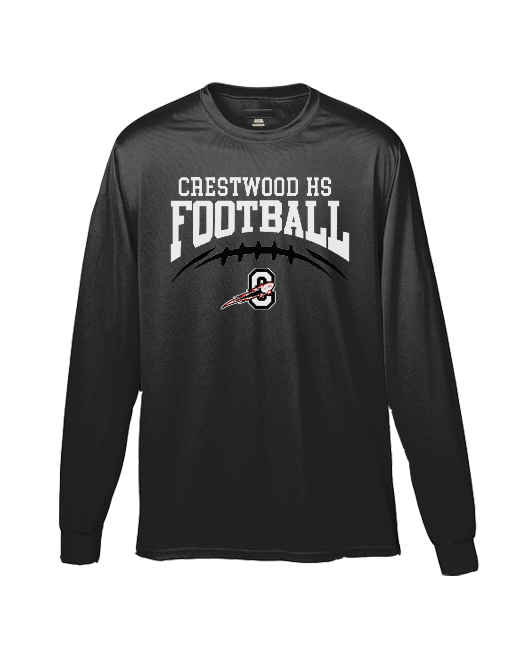 Crestwood HS School Football - Performance Long Sleeve