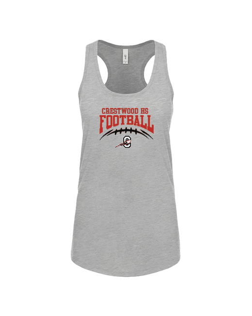 Crestwood HS School Football - Women’s Tank Top