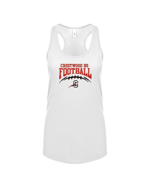 Crestwood HS School Football - Women’s Tank Top