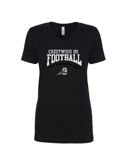 Crestwood HS School Football - Women’s V-Neck
