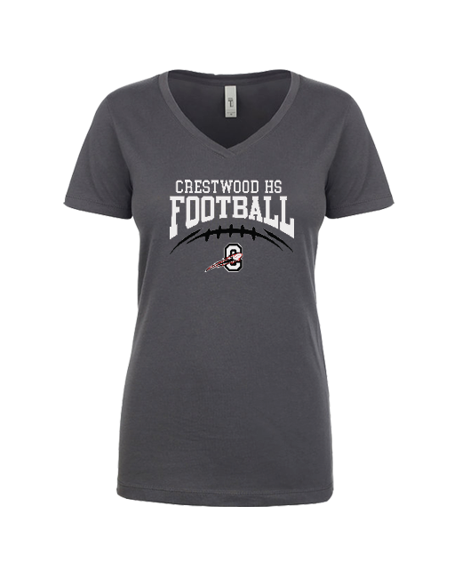 Crestwood HS School Football - Women’s V-Neck