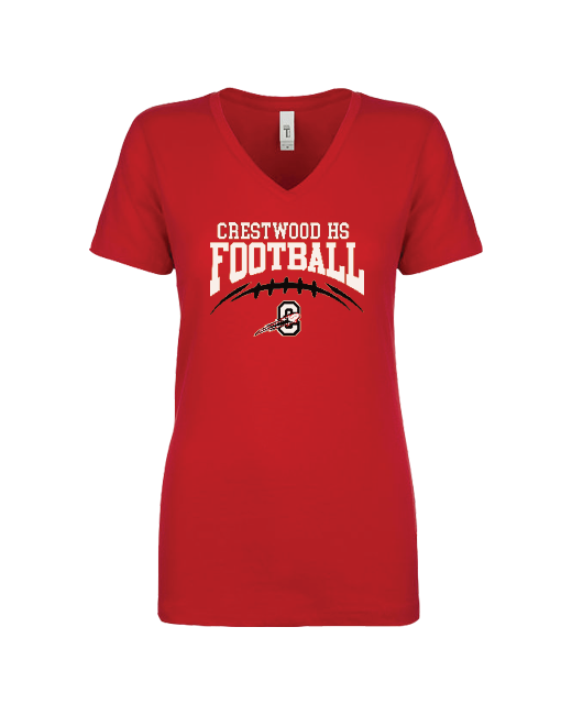 Crestwood HS School Football - Women’s V-Neck