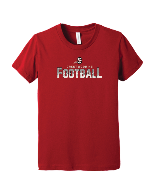 Crestwood HS Football Logo - Youth T-Shirt
