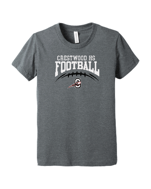 Crestwood HS School Football - Youth T-Shirt