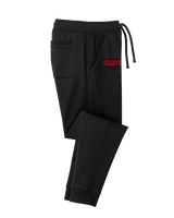 Crestwood HS Baseball Logo Black Outline - Cotton Joggers