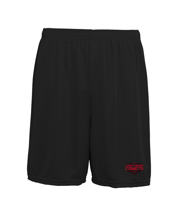 Crestwood HS Baseball Logo Black Outline - Mens 7inch Training Shorts