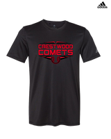 Crestwood HS Baseball Logo Black Outline - Mens Adidas Performance Shirt