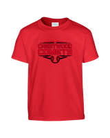 Crestwood HS Baseball Logo Black Outline - Youth Shirt