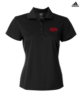 Crestwood HS Baseball Logo Red Outline - Adidas Womens Polo