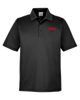 Crestwood HS Baseball Logo Red Outline - Mens Polo