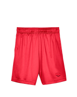 Crestwood HS Baseball Logo Red Outline - Youth Training Shorts