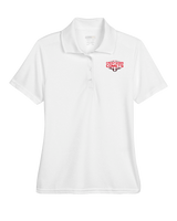 Crestwood HS Baseball Logo White Outline - Womens Polo