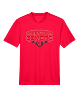 Crestwood HS Baseball Logo White Outline - Youth Performance Shirt