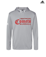 Crestwood HS Baseball Wordmark - Mens Adidas Hoodie