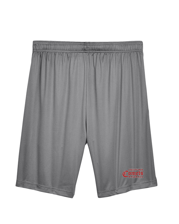 Crestwood HS Baseball Wordmark - Mens Training Shorts with Pockets