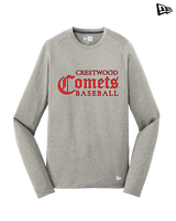 Crestwood HS Baseball Wordmark - New Era Performance Long Sleeve