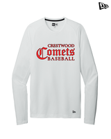 Crestwood HS Baseball Wordmark - New Era Performance Long Sleeve